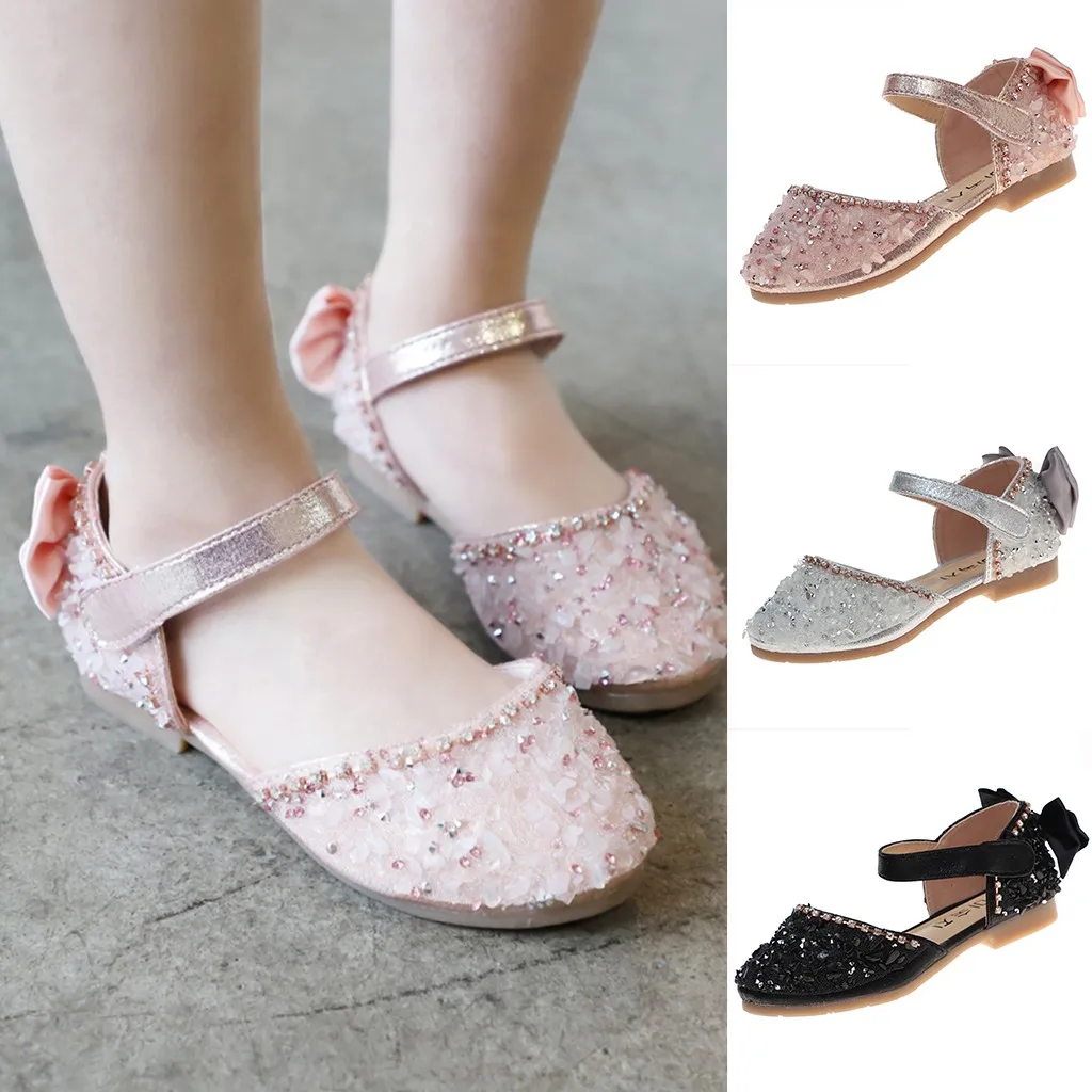 Сандалии для маленьких девочек; летняя обувь для маленьких девочек с бантом; шикарная обувь для новорожденных; сандалии принцессы с бантом; сандалии с кристаллами; 19MAY24P20
