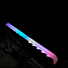 Новейший умный rgb-корпус, светящийся жилет, общий светильник, карты памяти, радиатор, настольный, сделай сам, украшения, монохромный СВЕТОДИОДНЫЙ