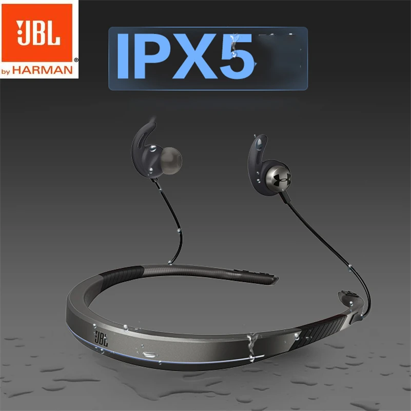 JBL мкА FLEX беспроводные Bluetooth наушники с шейным ободом гарнитура спортивные Fone De