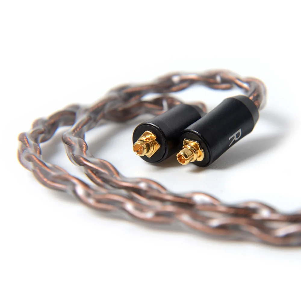 NICEHCK 8 ядро высокой чистоты Медь кабель MMCX/2Pin разъем 3,5/2,5/4,4 мм для съемки TRNV90 KZZSN CCAC10 NICEHCK NX7 Pro/DB3
