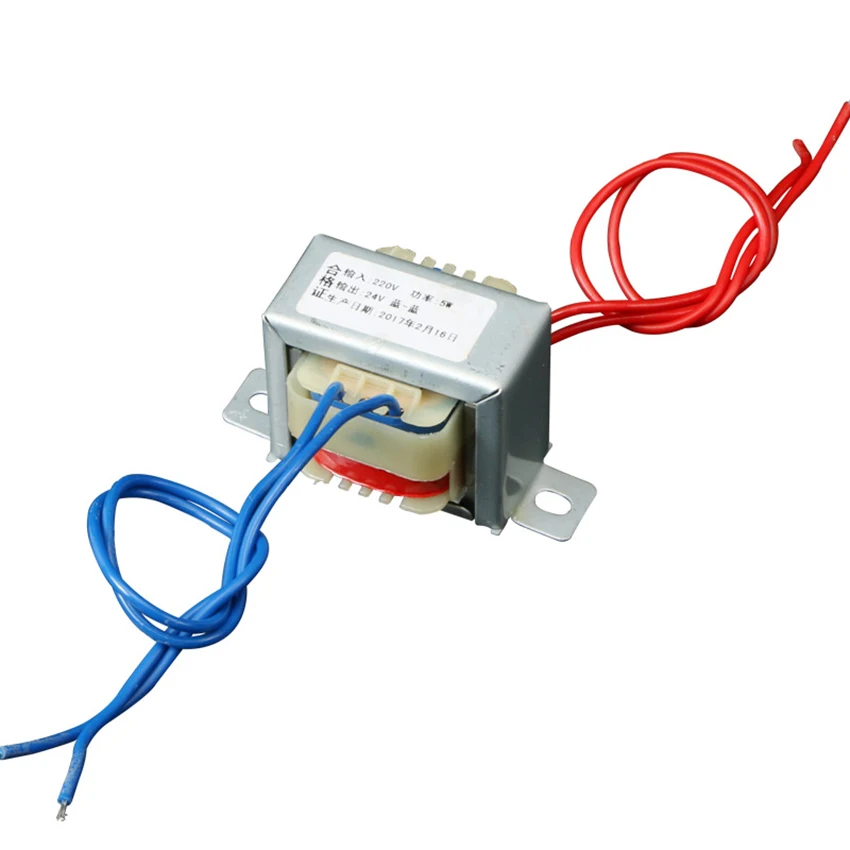 

Power Converter AC 6V 9V 12V 15V 18V 24V Output Voltage 5W EI41*20 Copper Core Input 220V 50Hz Power Transformer