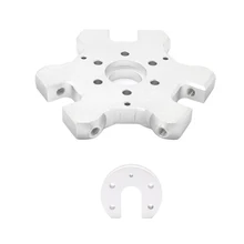 3D printer accessories aluminum Metal M4 delta Kossel fisheye effector hanging station 4MM for v5 v6 J-head Kossel mini