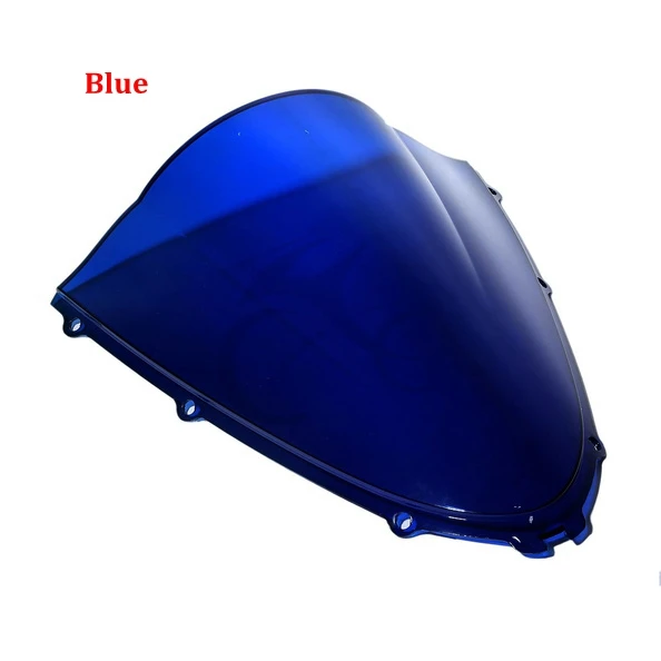 Лобовое стекло D/Bubble для KAWASAKI Ninja ZX14R ZX-14R 2006 2007 06 - Цвет: Blue