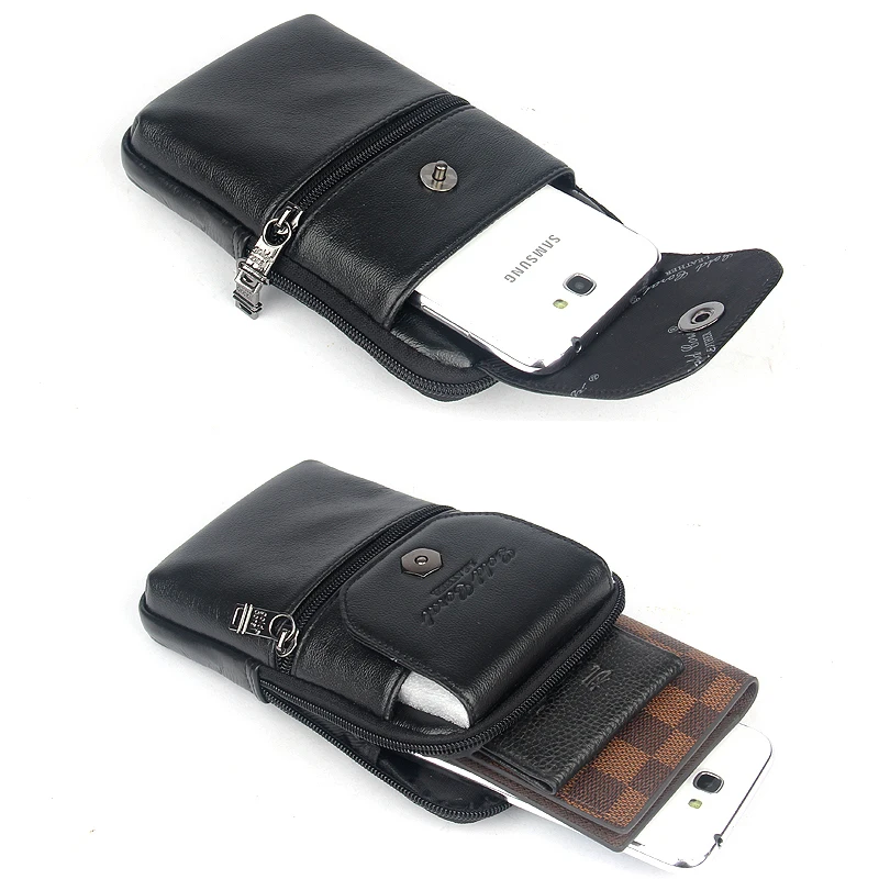 Чехол-портмоне для телефона сумка/чехол-сумка из натуральной кожи с зажимом для крепления на поясной ремень для UHANS U300 Чехол-сумка для мобильного телефона со стразами