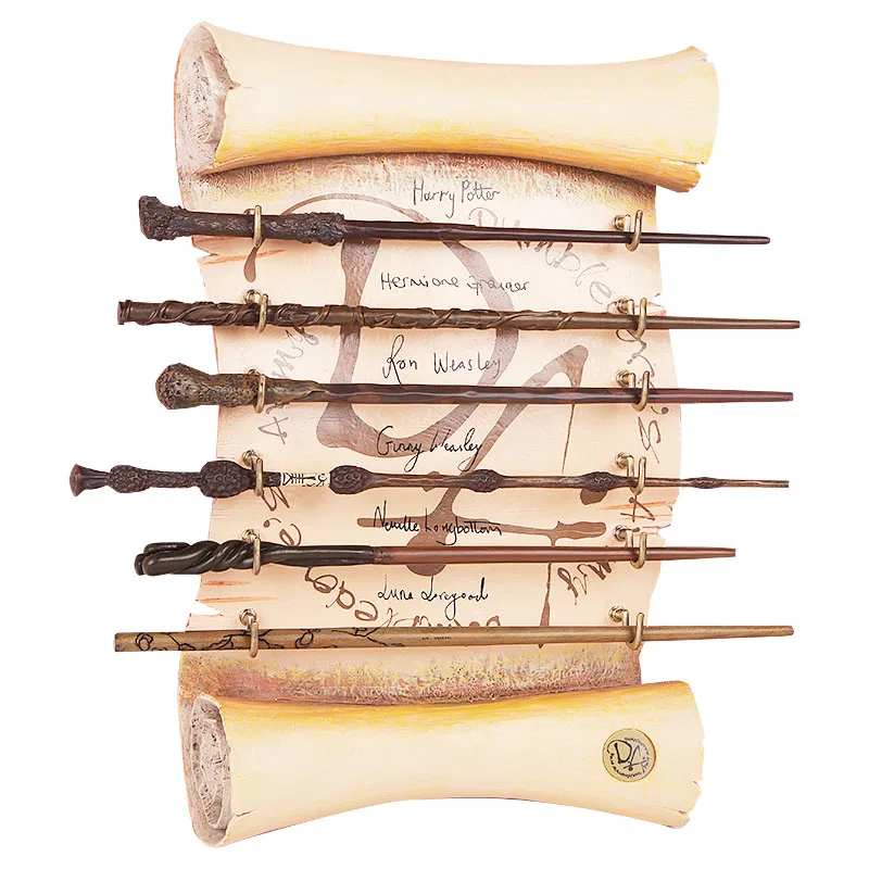 

New 35-40cm Harry Potter Top Quality Metal core Snape Dumbledore Magic Wand Without Box Cosplay Game Prop Collection Toy Stick