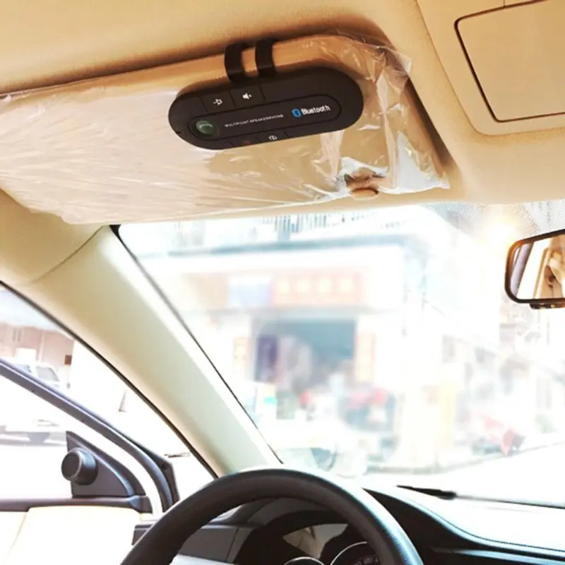 Портативный автомобильный козырек бортовой Bluetooth динамик телефон Громкая связь