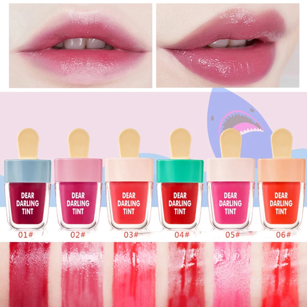 

Cream Lip Glaze Lip Colour Lipstick Beauty cosmetics Gloss Mirror Lip Glaze Moisturizing Lasting Color Does Not Take Off Makeup