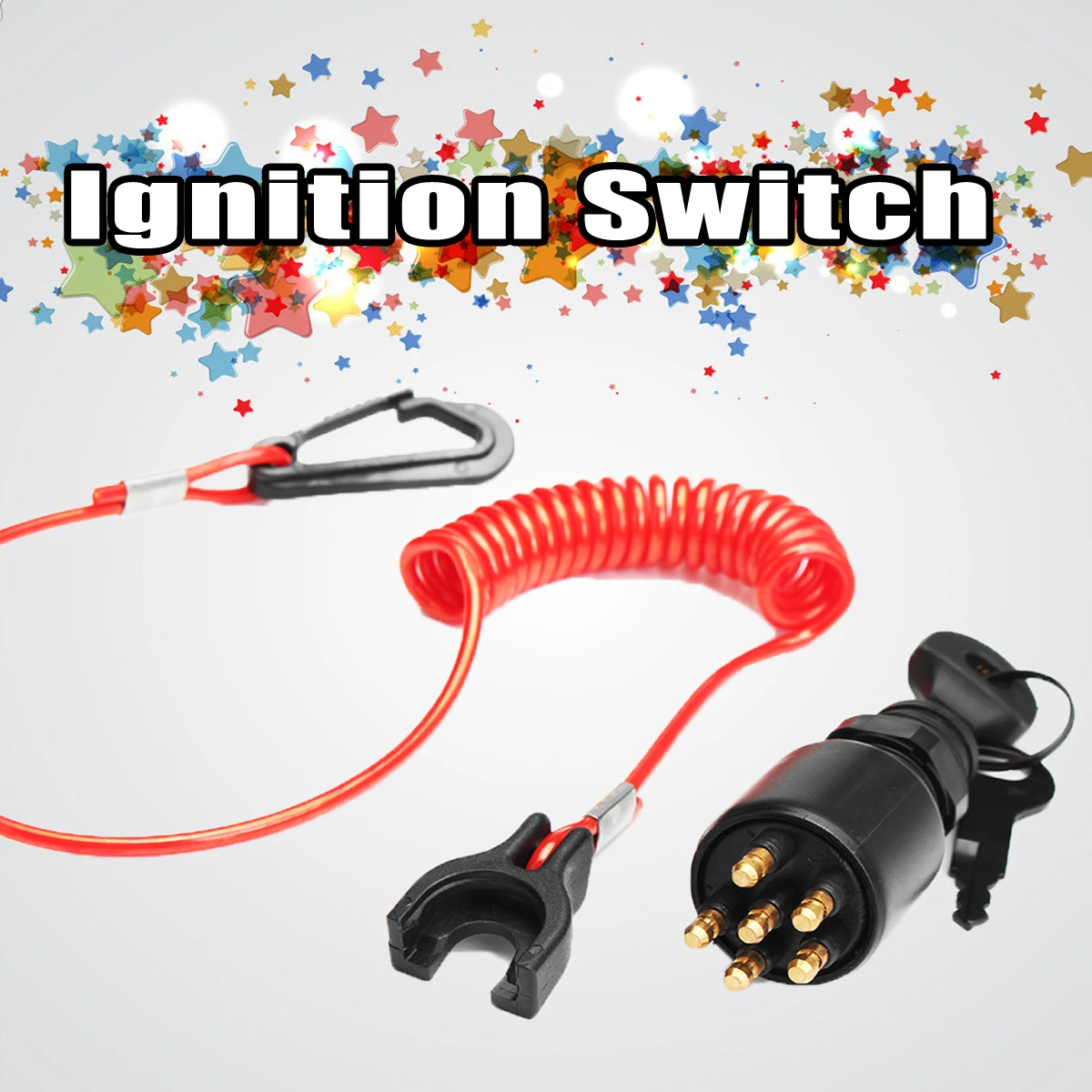 

Ignition Switch 175974 5005801 For OMC Johnson Evinrude Outboard Motor 40-200HP