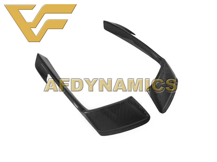 

16-18 718 Cayman or Boxster Carbon Fiber Surface Front Bumper Fog Light Frame Cover