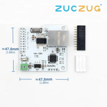 

8 Channel 28J60 W5100 RJ45 Network Relay Control Switch 5V Internet Relay Module P2P WIFI Module Mobile Phone Control