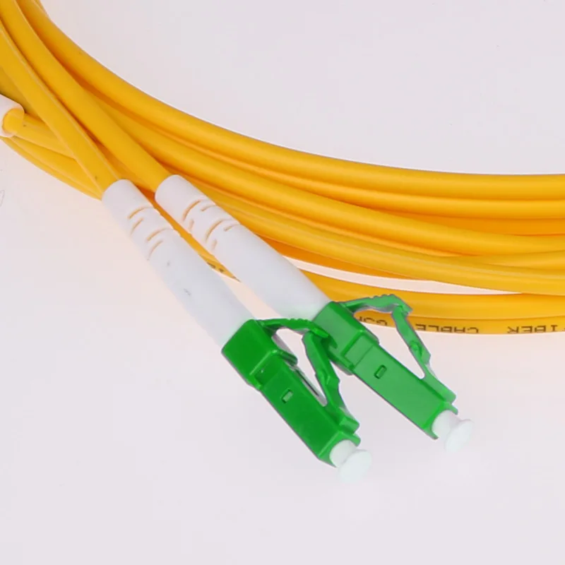 Волоконно оптический патч корд один режим SM 2 ядра Дуплексный LC/APC 9/125 ftth catv 3 5 10 15 20