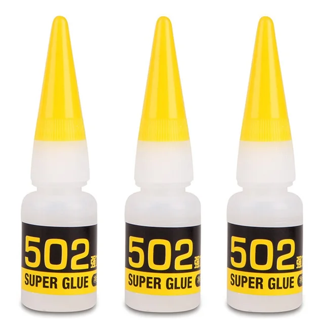Deli 10pcs Liquid 502 Super Glue Touch Cyanoacrylate Adhesive Strong
