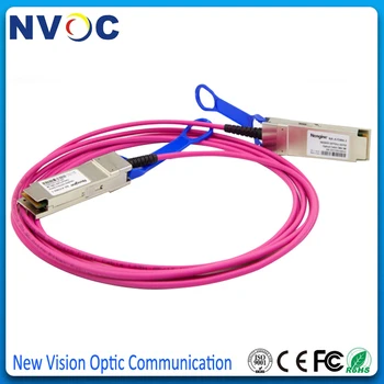 

Free Shipping 100G QSFP28 OM4 7M 10M 15M 20M AOC Active Optic Cable Compatible 100G QSFP28 Active Optical Cable
