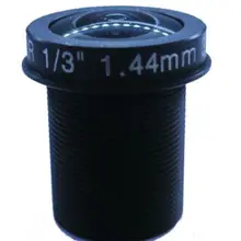 HD fisheyes 1.44 мм широкоугольный объектив M12* 0.5 горе, F2.5, 1/" 3.0mp безопасности объектив камеры видеонаблюдения(sl-ry144f25ir