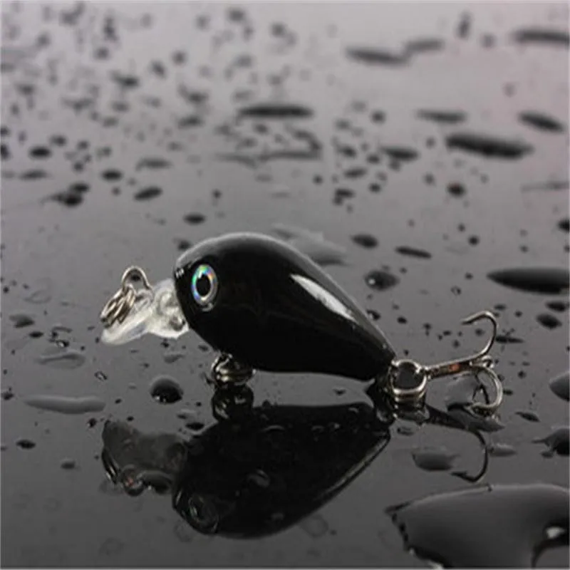 4.5cm 4g Transparent Plastic Fishing Lures Minow Crankbaits 3D Fish Eye Imitation Artificial Lure Bait from China Factory (6)