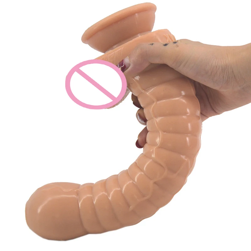 Super Long Dildo With Foreskin Realistic Dildo Suction Cup Lifelikeness Big Dildo Artificial Penis Dildos For Women Sex Products