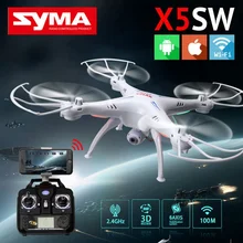 Original SYMA X5SW WIFI RC Drone Fpv Quadcopter with HD Camera 2.4G 6-Axis Real Time RC Helicopter Quad Copter Toys