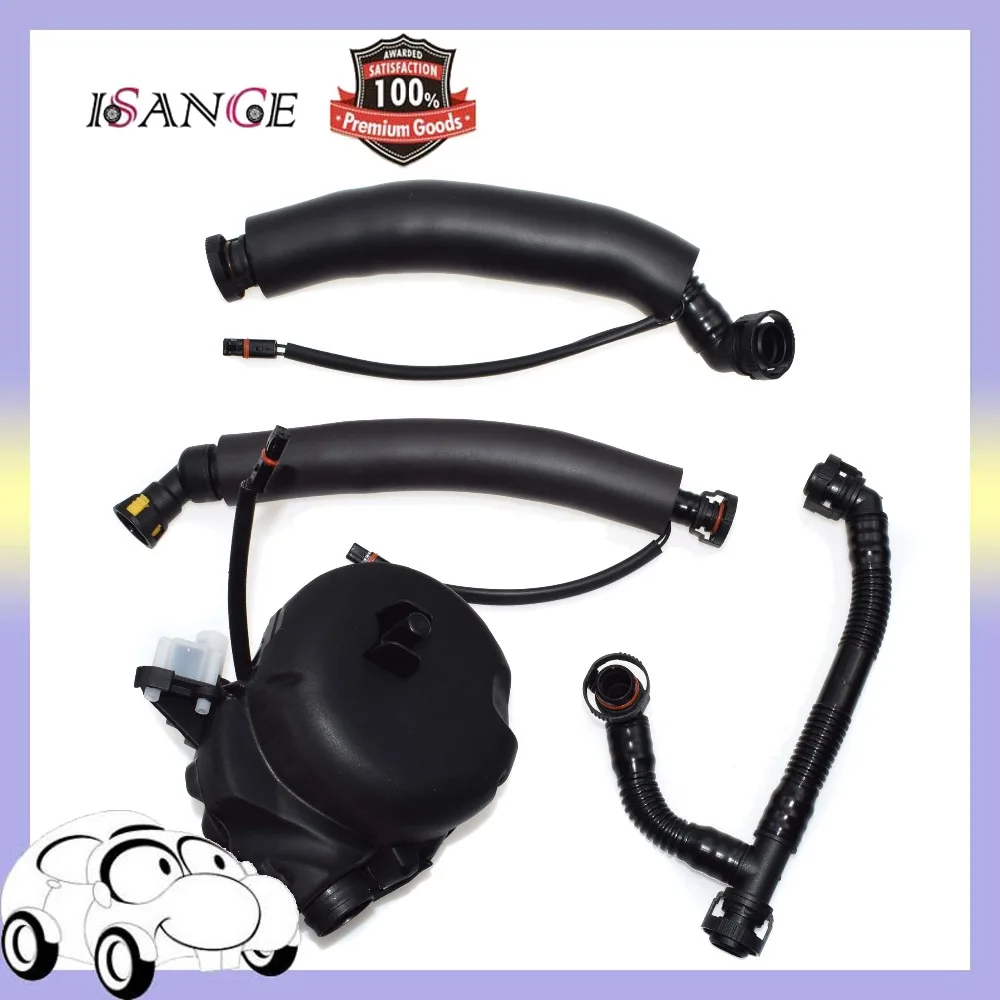 4pcs Crankcase Breather Vent Hoses For BMW E60 E90 2006 325 330 525 530