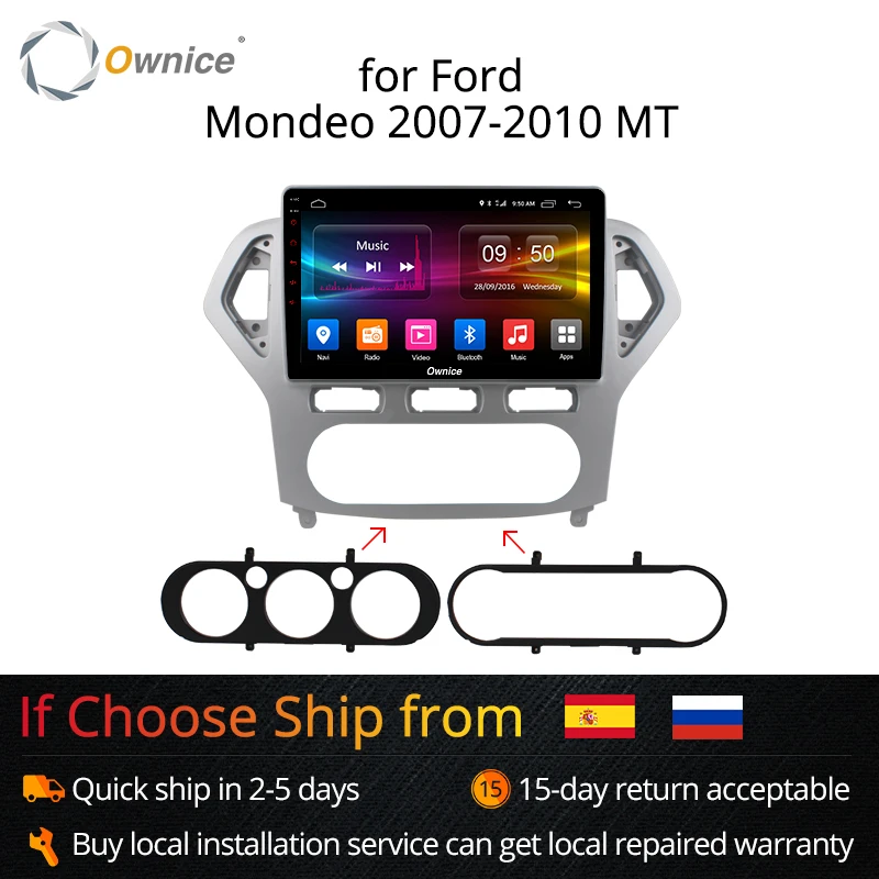 

Ownice K1 K2 K3 Android 9.0 Octa Core Car DVD GPS Navigation Radio 2 din Auto Player for Ford Mondeo 2007 - 2010 GPS autoradio