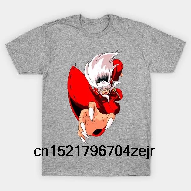 Мужская футболка inuyasha модная забавная новинка wo | одежда