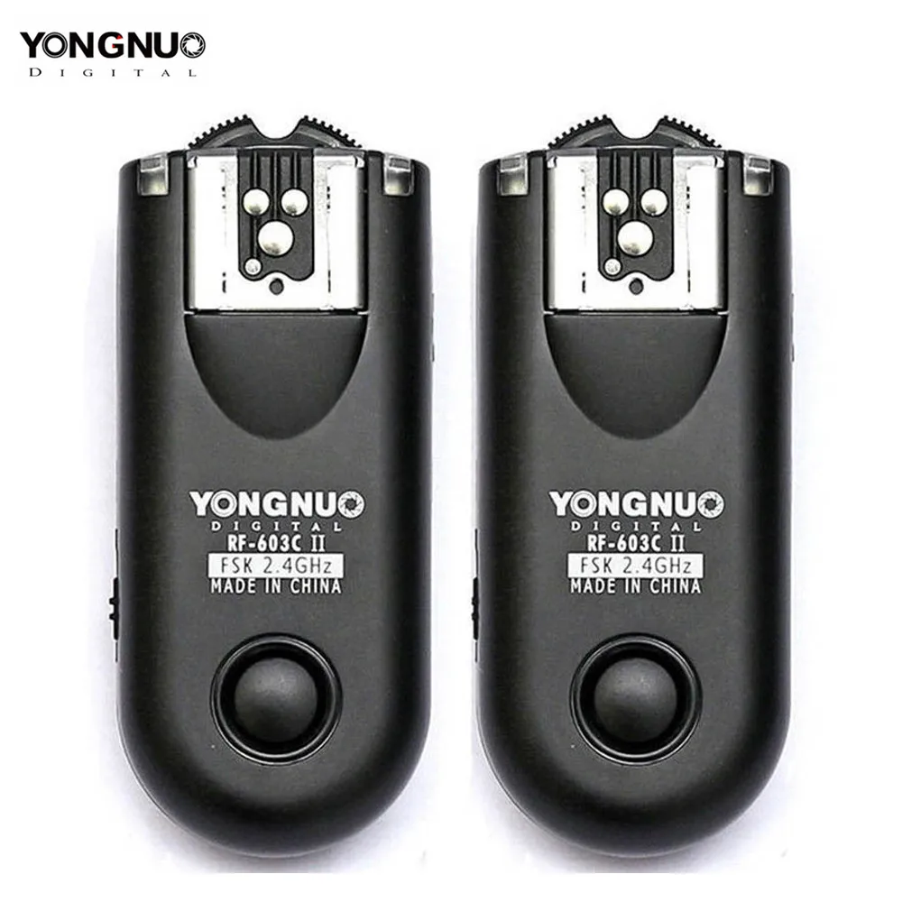 

YONGNUO RF603 II C1 Wireless Flash Trigger 2 Transceivers for Canon 1100D 1000D 600D 700D 650D 100D 550D 500D 450D 400D 60D 70D