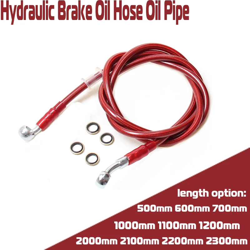 

Motorcycle Hydraulic Brake line Oil Hose Tube Universal For Dirt Pit Bike Motorcross Moped scooter Cub ATV Quad UTV Go Kart