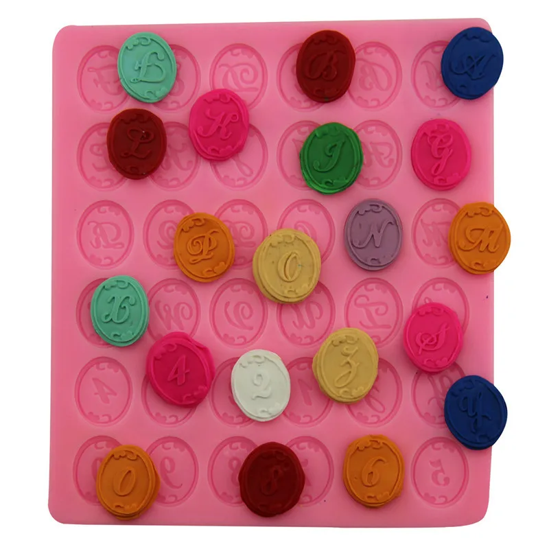 letter number silicone cake chocolate