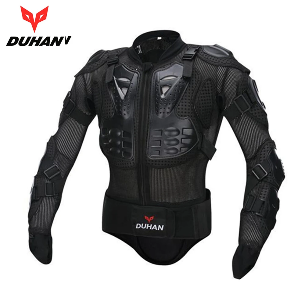 

DUHAN Men's Motorcycle Jacket Protective Body Armor Motorbike Motocross Jacket Guard Bike Cycling Riding Biker Protective Gear