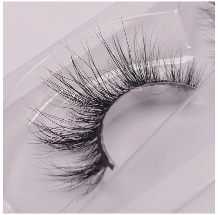 

1 pair 3d stereoscopic mink eyelash Eyelashes Full Strip False eye Lashes hand made extension long style makeup accessories