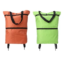 THINKTHENDO складная сумка для покупок, тележка, сумка для продуктов, сумка на колесиках