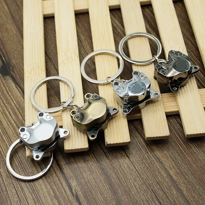 Creativo Auto Parts Modelos Brembo Pinza De Freno Llavero Llavero Cadena Dominante Del Coche de Metal de 4 Colores|car ring|ring horsecar perfume air freshener - AliExpress