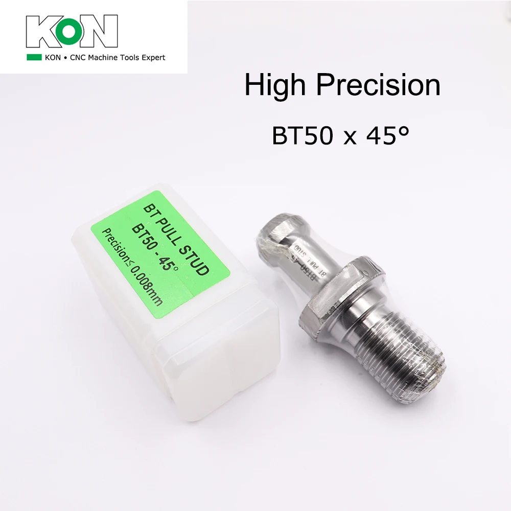 

[ChinaKON] Pull Stud Sealed Retention Knob BT50 Pull Stud 45 Degree BT50 x 45 Degree BT50 x 45 Degree High Precision