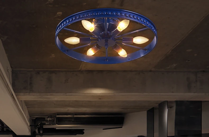 

Fireweeds loft vintage ceiling light ceiling light personalized bar table iron water pipe ceiling light