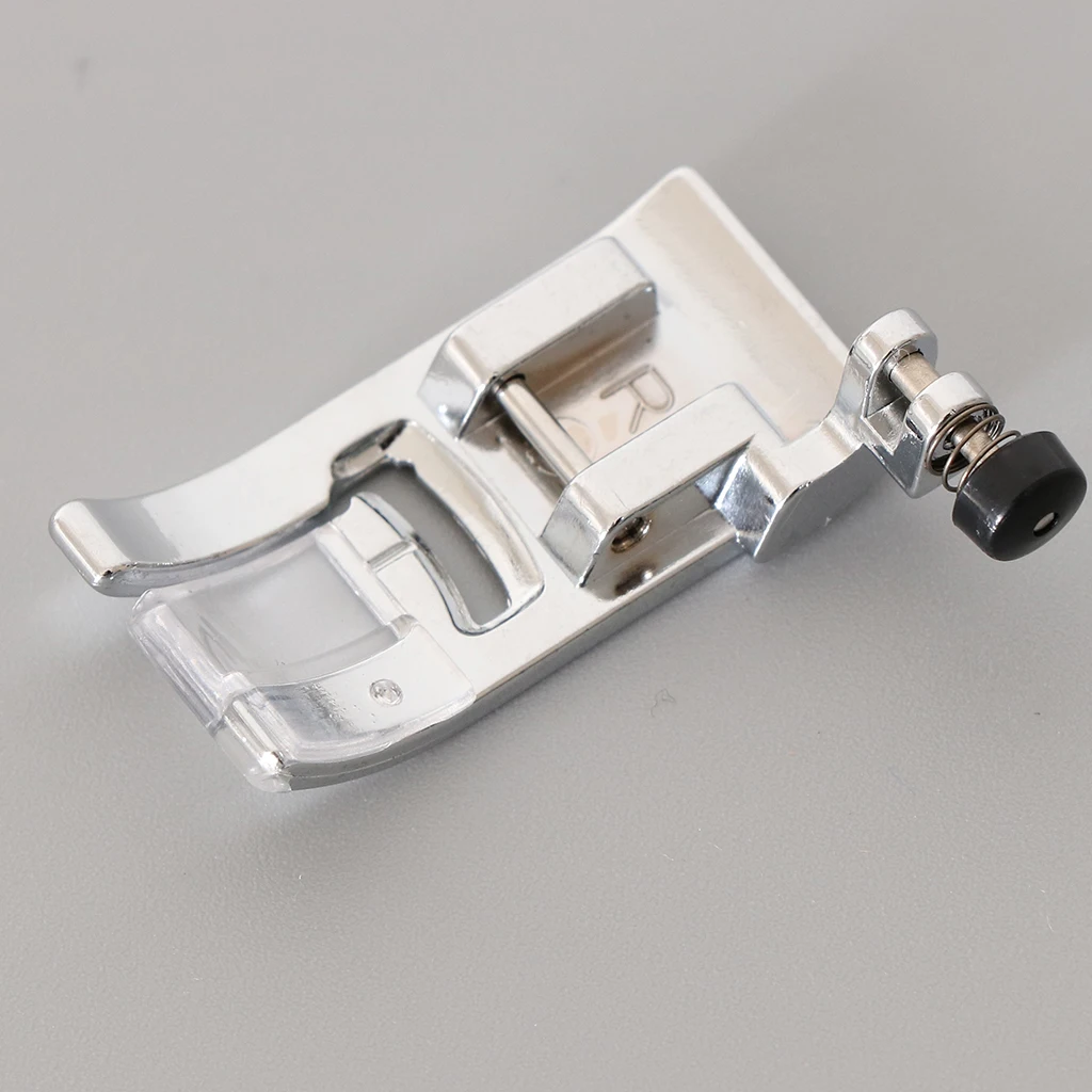 Zig Zag Sewing Machine Presser Foot with Spring for Domestic Sewing Machines