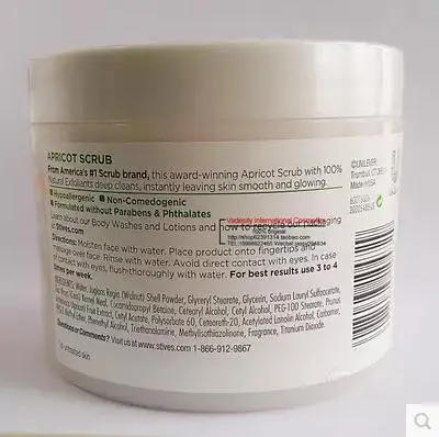 St. Ives свежий Восстанавливающий кожу абрикосовый скраб 10oz коллаген эластин крем