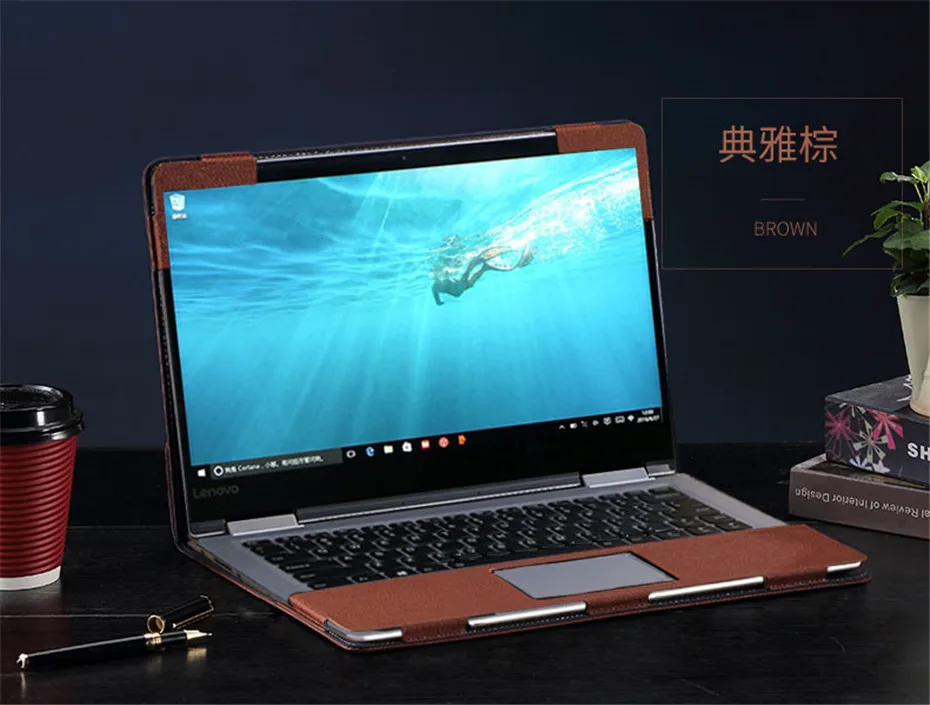Чехол для lenovo Yoga 730 13,3 дюйма из искусственной кожи для ноутбука lenovo Yoga 720-13 съемный защитный чехол на магните