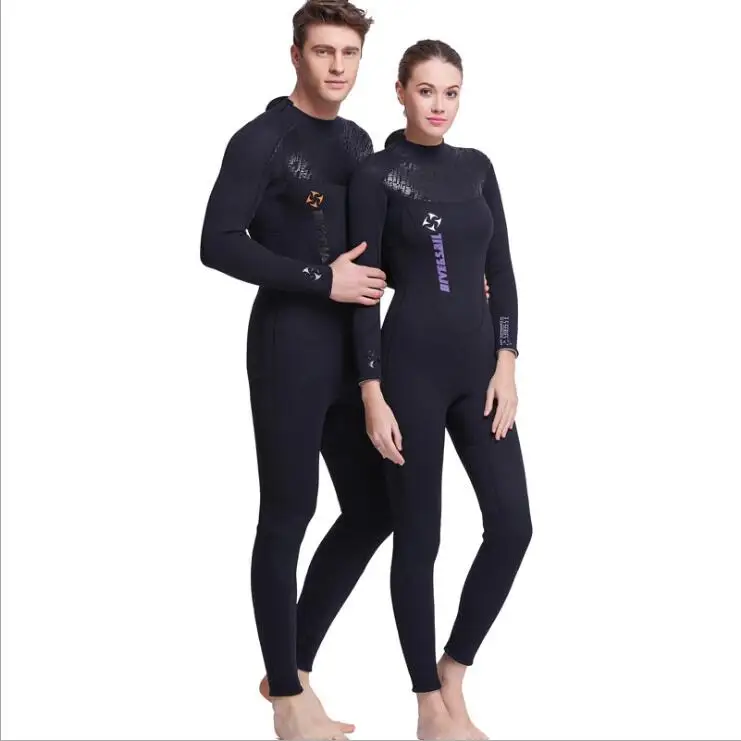 2016 New 3mm Men Women Ladies Full Wetsuit Watersports Beach Surfing Diving Sailing Kayak WDS-4131