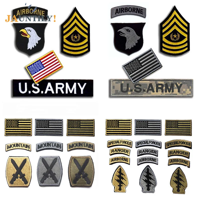 Вышивка нарукавная Коллекционная одежда специальная квалификационная форма армии США Военная Тактическая астронавт значок эполет