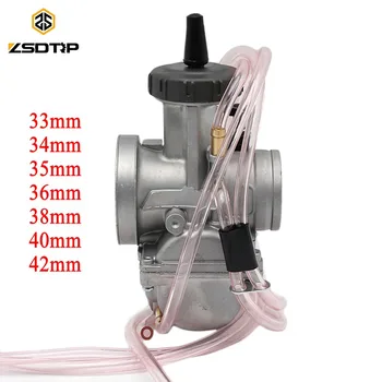 

ZSDTRP 33 34 35 36 38 40 42mm For PWK For KEIHIN Carburetor Carburador Universal 2T 4T Engine Motorcycle Scooter UTV ATV