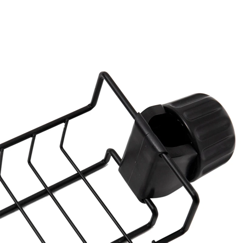 Adjustbale Bathroom Hollow Out Shelves Sink Caddy Organizer Sink Hanging Punch Faucet Storage Hollow Out Shelves Kitchen Drain