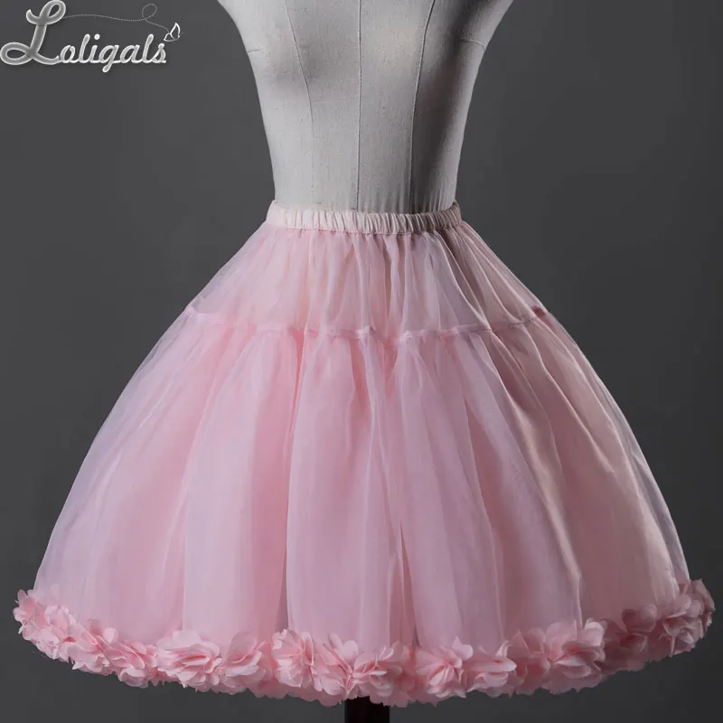 Classic Ball Bown Style Short Lolita Petticoat Sweet Organza Slip Skirt by Classical Puppets Classic Ball Bown Style Short Lolita Petticoat Sweet Organza Slip Skirt by Classical Puppets