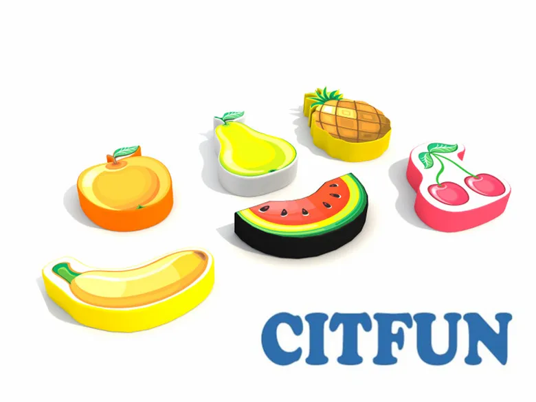 Горячая Распродажа детский сад для детей дома мягкая игра красивые фрукты
