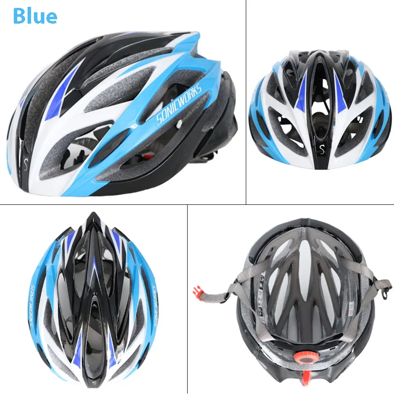 Bicycle Helmets Integrally-molded Men Women Ultralight Mountain Road Bike Helmet Cycling Helmets For 57-62cm 21 Vents SW0006 (7)