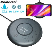 IPX5 Водонепроницаемая беспроводная зарядная панель для LG V30s+ V30 V30+ Plus V35 V40 V50 G7 G8 ThinQ Qi Chargeur индукция(Nouvelle версия