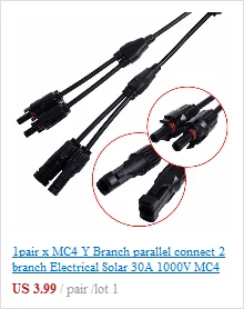 5A 10A 15A 20A 30A 1000VDC F использовать разъем MC4 IP68 использовать для солнечных батарей Панель держатель защитный MC 4 подключения F использовать защиту