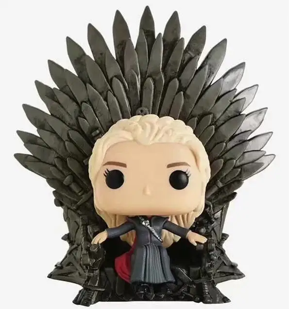 

GAME OF THRONES Daenerys Targaryen on Iron Throne 15cm PVC Vinyl Action Figure Model Toys