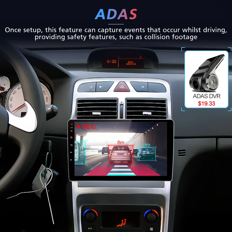 Perfect Junsun 2G+32G Android 8.1 4G Car Radio Multimedia Player For Peugeot 307 2008 2002-2013 Navigation GPS Auto 2 din radio coche 2