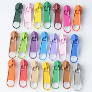 

CNCRAFT 3# 20pcs Wholesale mix metal copper zipper head, clothing accessories,DIY Zipper Sliders Garment Accessories