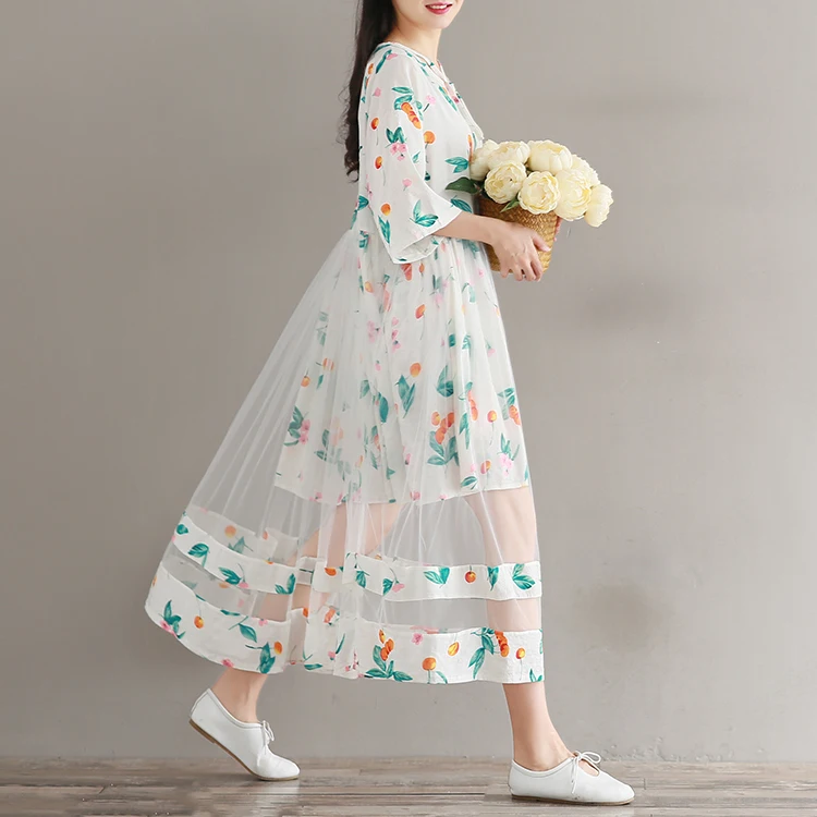 

2018 New Brand Summer Maternity Dress Woman Elegant Large Size Dress Pregnant Woman Dresses MD-00360