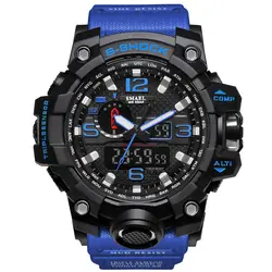 Цифровые часы мужские военные армейские G стильные спортивные часы водонепроницаемые Календарь даты светодиодный электронные часы relogio